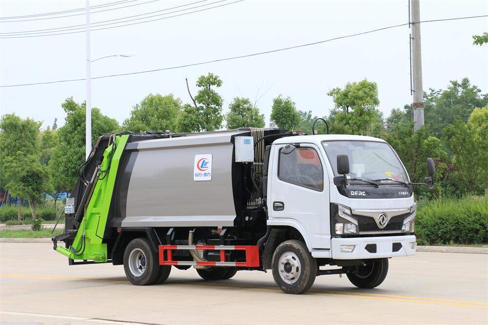 6方壓縮垃圾車-國六東風(fēng)福瑞卡6方壓縮式垃圾車廠家價(jià)格