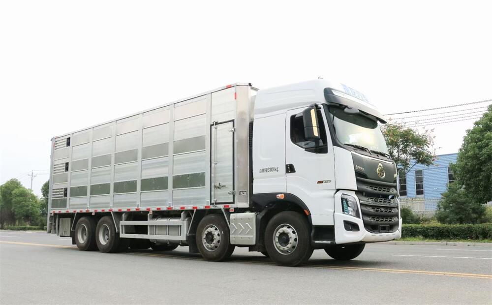 9.6米畜禽運輸車-9.6米柳汽乘龍H7畜禽運輸車